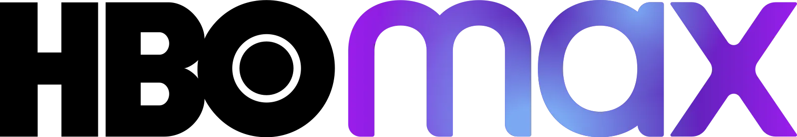 HBO Max logo, one of the on-demand catalogues listed in Premium IPTV UK