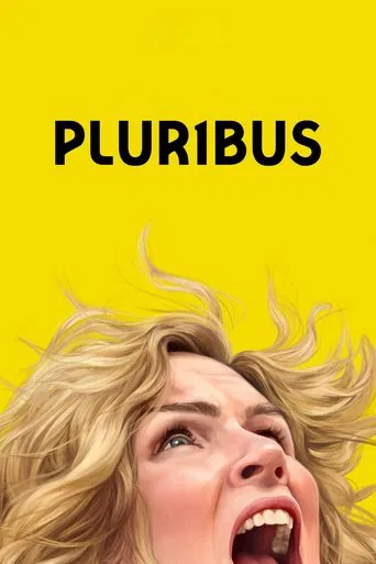 Premium IPTV UK on-demand film poster: Bright yellow film poster with a woman gasping in the corner